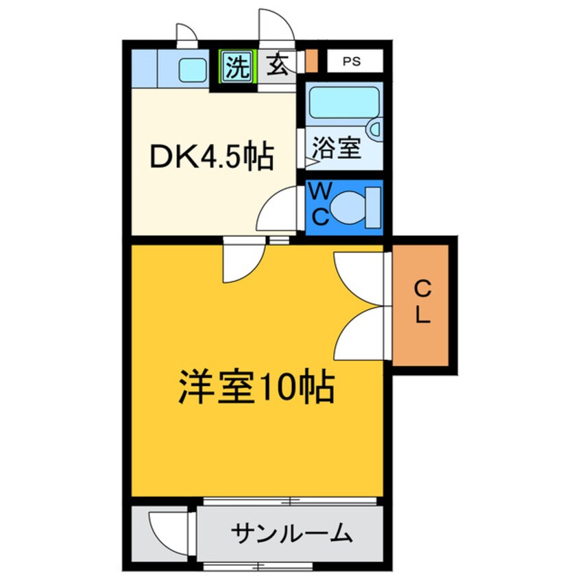 間取図 アヴィタションＷＩＳＥ