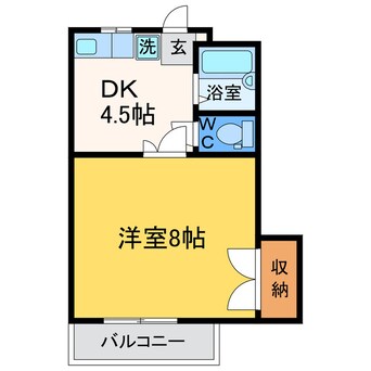 間取図 ミルキーウェイ