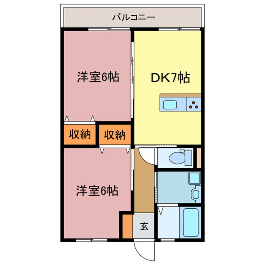間取図 コーポＴ＆Ｙ
