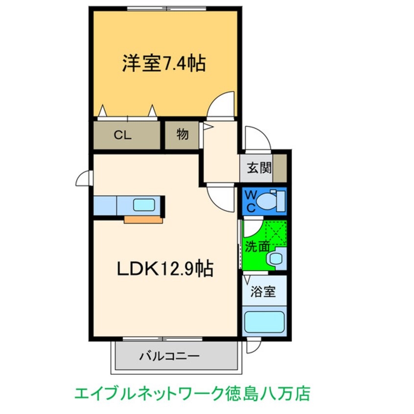 間取図 シャーメゾン昭和Ⅰ