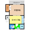 コーポ千鳥の間取図