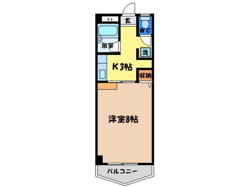 間取図 エクセルかちどき橋