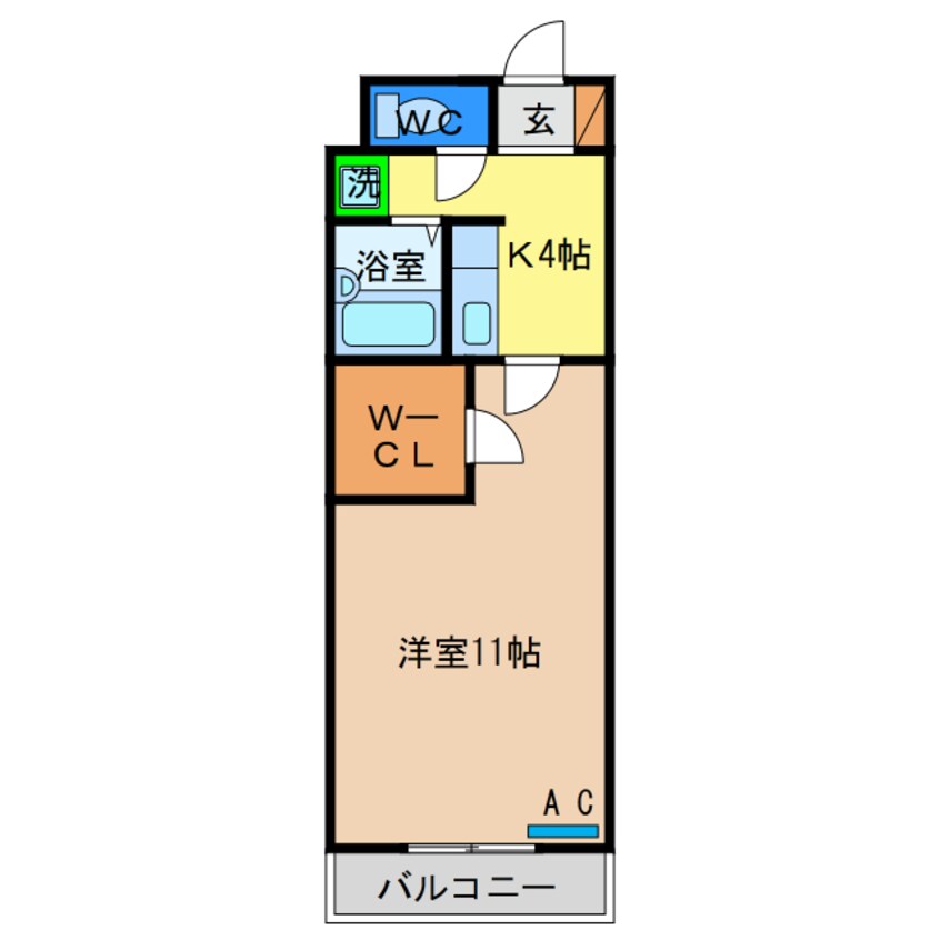 間取図 ファミール山城