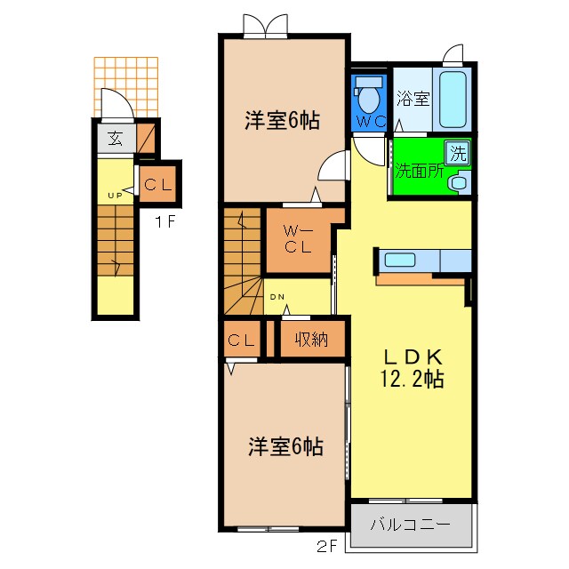 間取り図 セフィオ大原