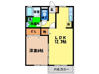 間取図 ステイトメント安宅A