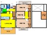 ミュージア東吉野C 3LDKの間取り