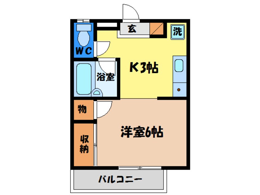 間取図 エクセレントリュミエール