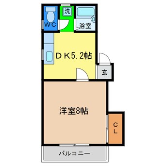 間取図 コーポみやび