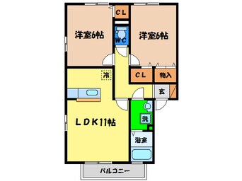 間取図 エーデルハイムⅠ