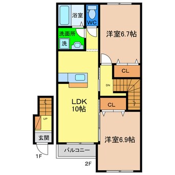 間取図 カサ・フェンテ