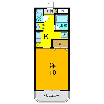 間取図 リファインハイツ