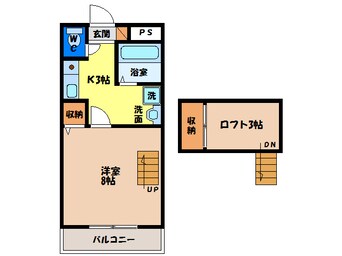 間取図 ラピタ沖浜