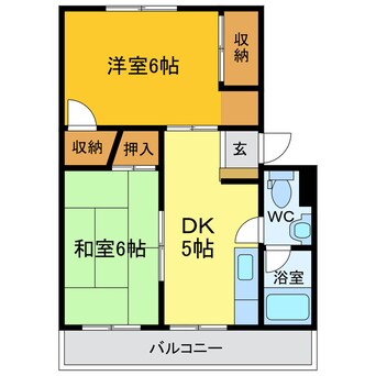 間取図 アンカーアパートメント