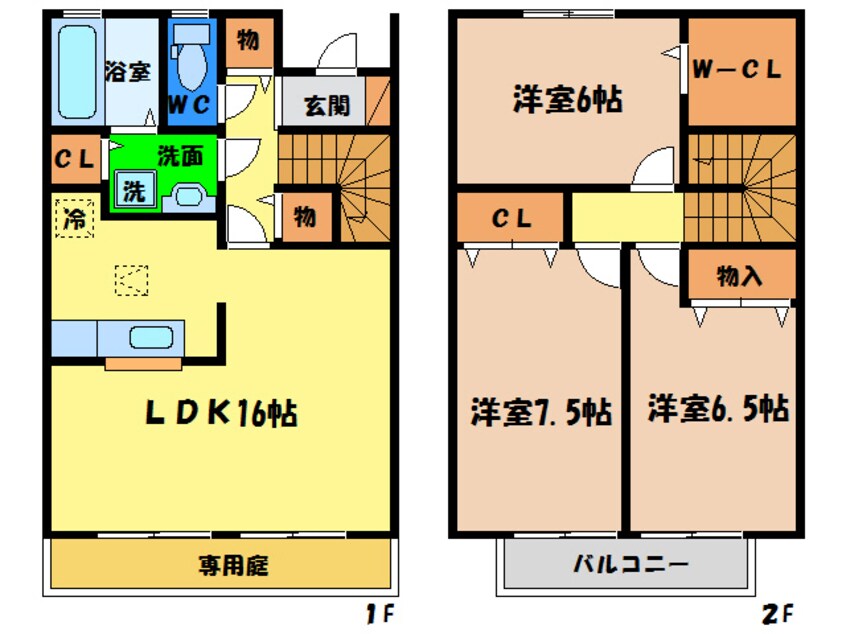 間取図 Gａｒｂａｔｏ城南