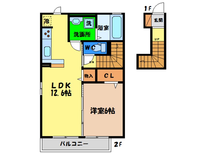 間取図 SEEDS WIT北矢三