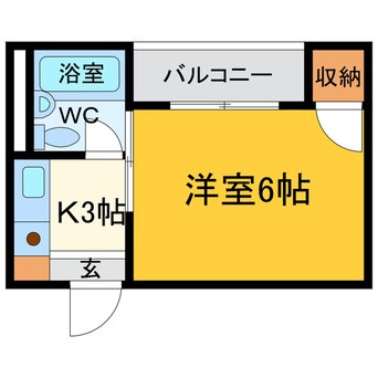 間取図 仲之町ラバーズハウス