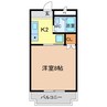 アンビロン 1Kの間取り