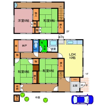 間取図 新貝一戸建て