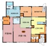 八万町上福万戸建 3LDK+Sの間取り