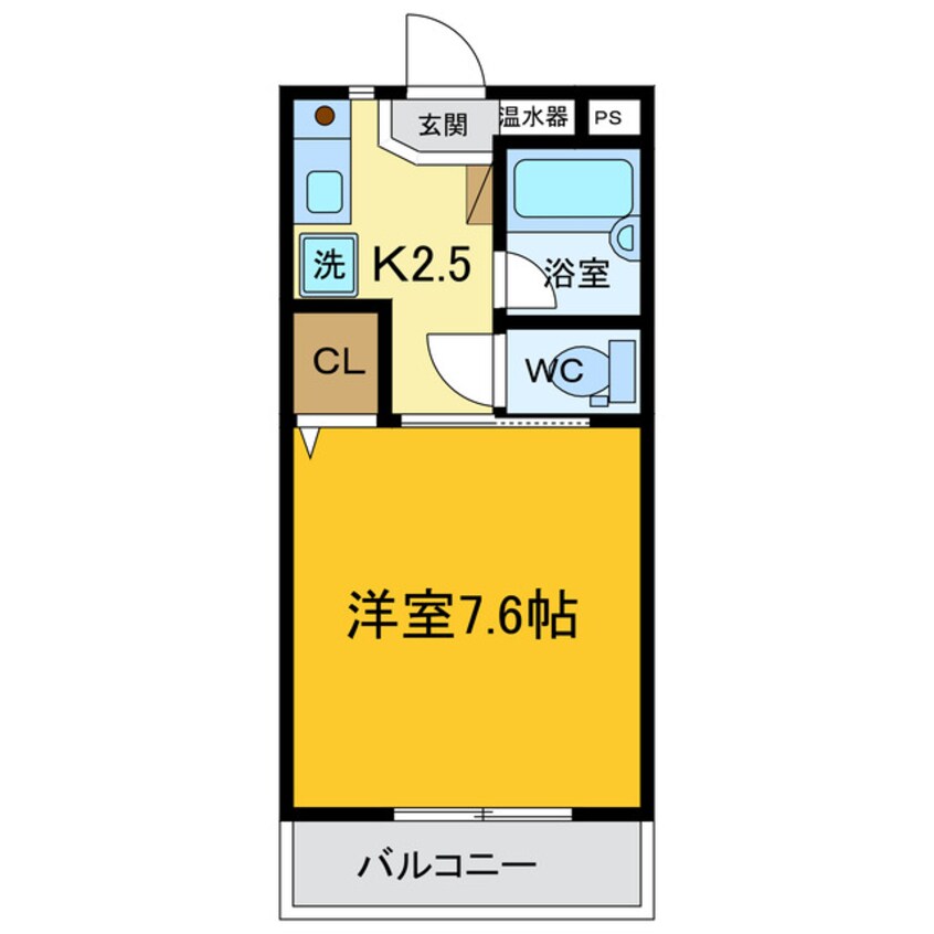 間取図 アメニティ・ロード