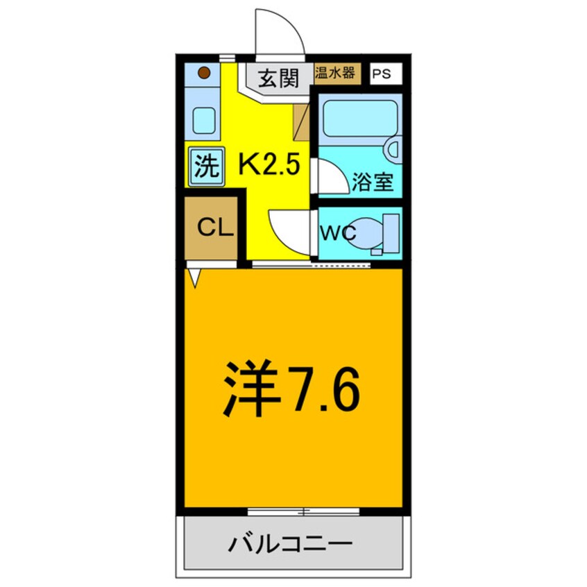 間取図 アメニティ・ロード