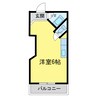パレＦＵＫＵＯＫＡ３ 1Rの間取り