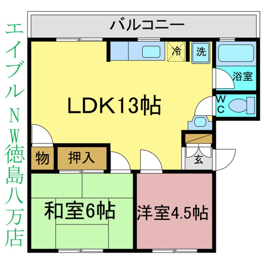 間取図 グランヴェール名東