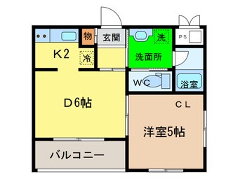 間取図 アップフィールド富田橋