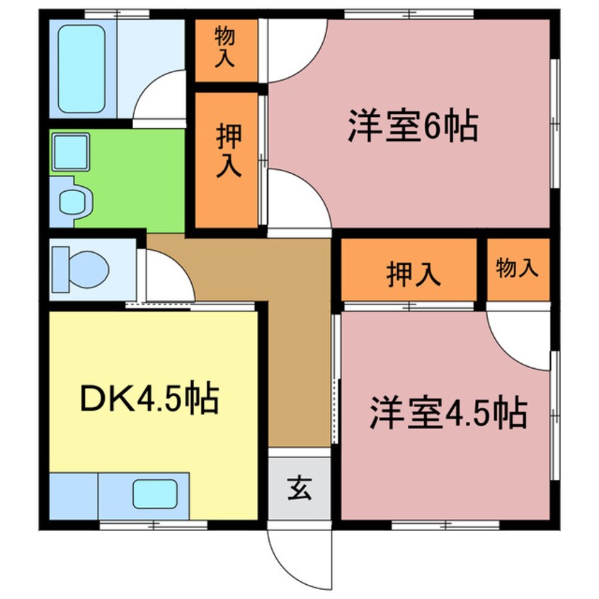 間取図 佐藤荘