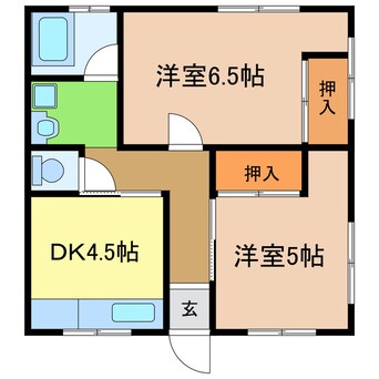 間取図 佐藤荘