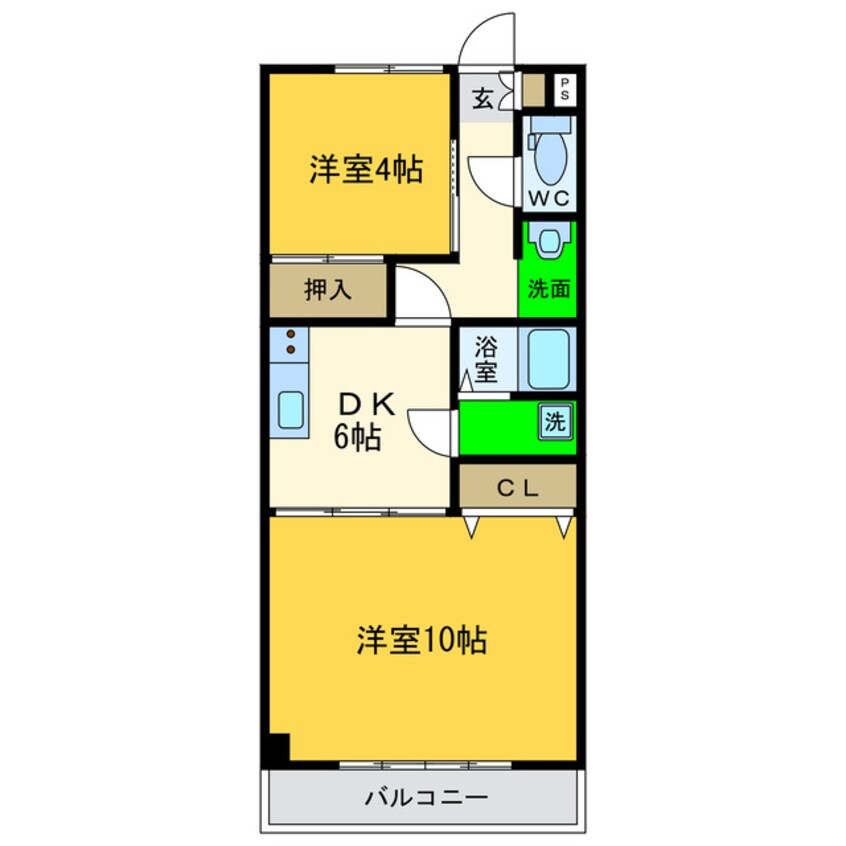 間取図 HAMAMOTOビル