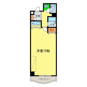 間取図 シティガーデン西船場