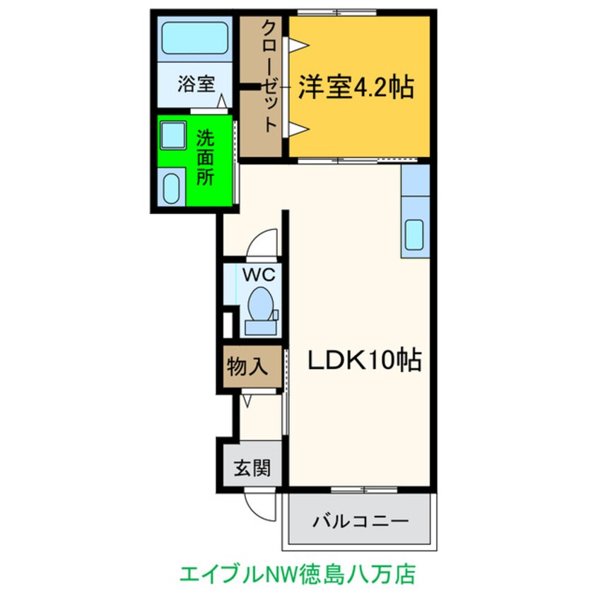 間取図 グラチチュードⅠ