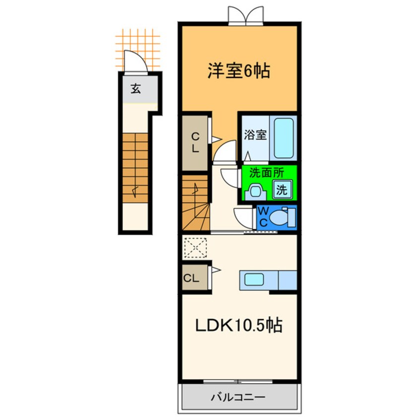 間取図 グラチチュードⅣ