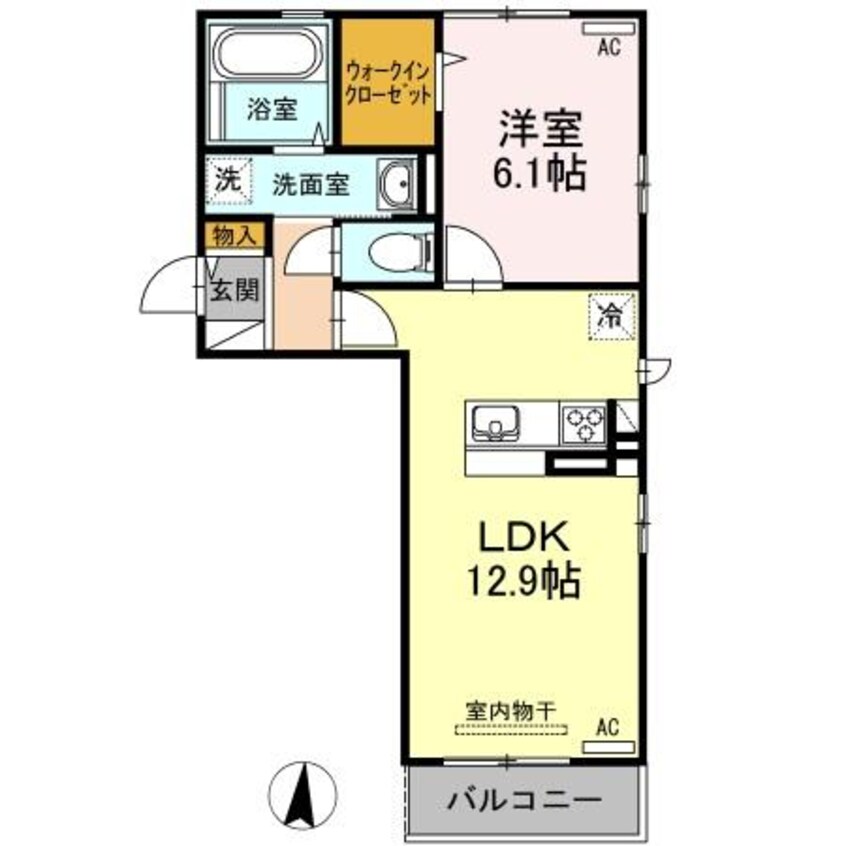 間取図 ヴィル　ナチュール