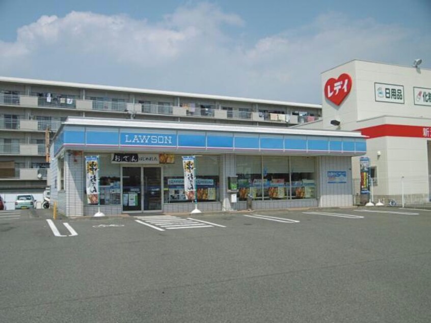 ローソン徳島西新浜町1丁目店(コンビニ)まで708m 牟岐線/二軒屋駅 徒歩45分 3階 築24年