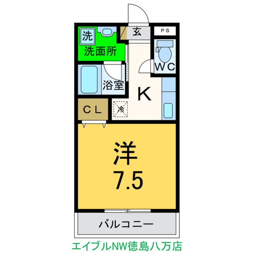 間取図 ピース・カーザ