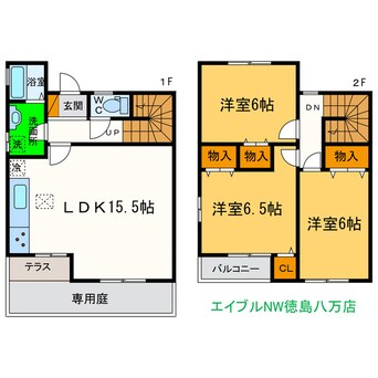 間取図 エスポワール壱番館