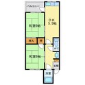 福永マンションの間取図