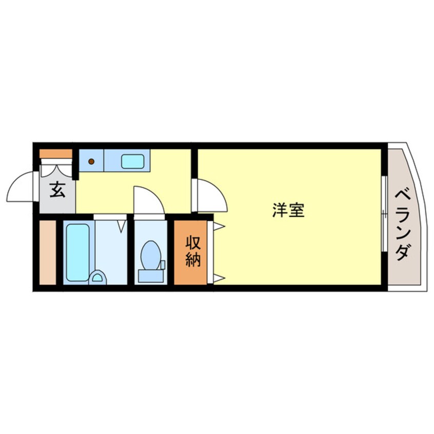 間取図 メゾンオレンジ1