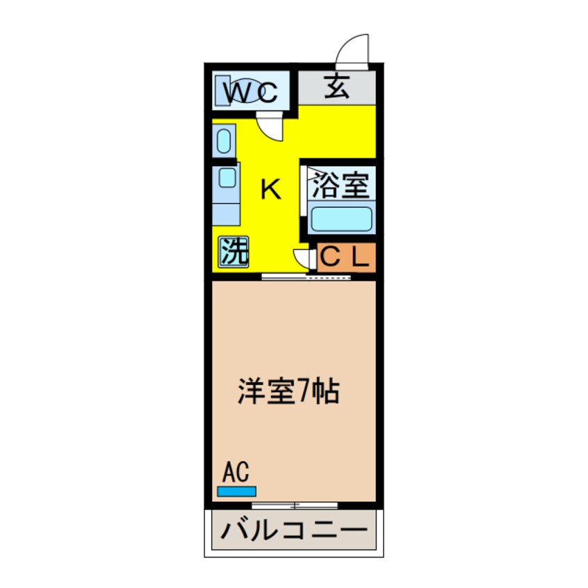 間取図 エクセレントハイム