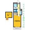 フェアリー大和町 1Kの間取り