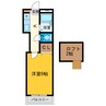 フェアリー大和町 1Kの間取り