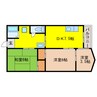 渭東ハイツ 3DKの間取り