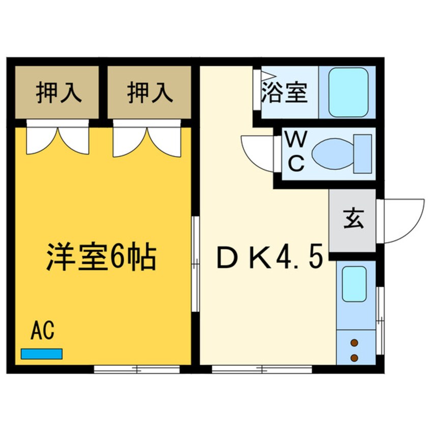 間取図 松本ハイツ