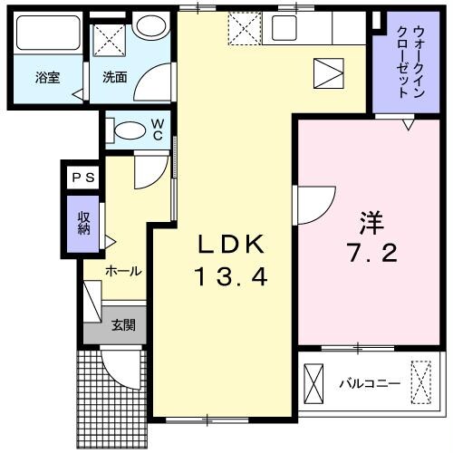 間取り図 レヴェランスB