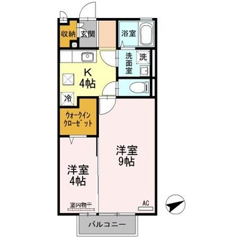 間取図 ディアコート弐番館　Ⅱ