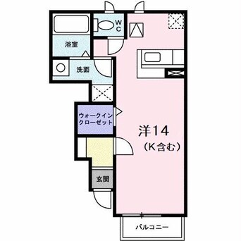 間取図 アルト・アルベロA