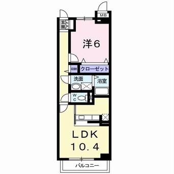 間取図 サンリット・24