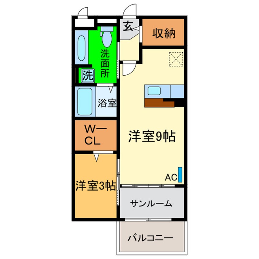 間取図 アルモニー